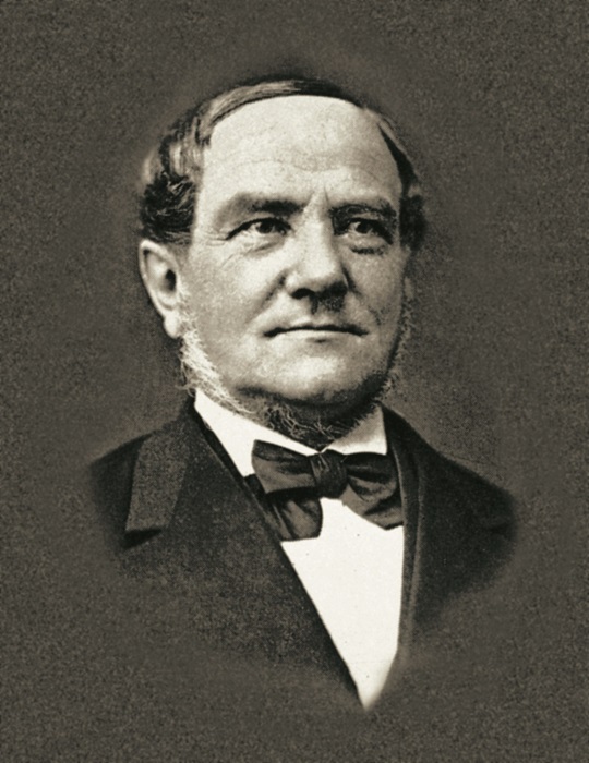 Historic profile shot of Victor von Bruns