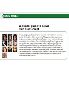 Imagem capa Guia Clinico para avaliação da pele pélvica