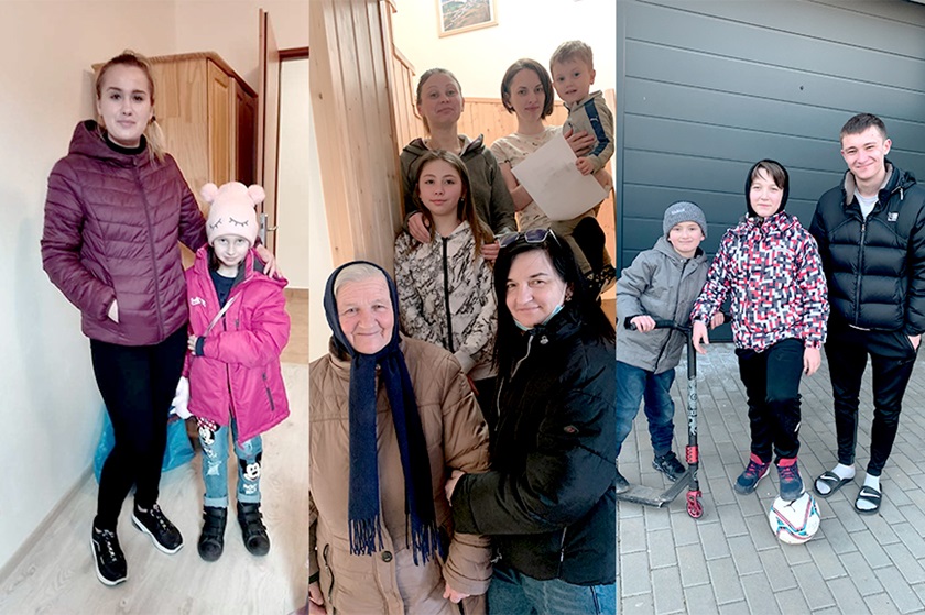 Mehr als 200 Angehörige der ukrainischen KollegInnen sind seit Februar aus der Ukraine in die Tschechische Republik geflohen.