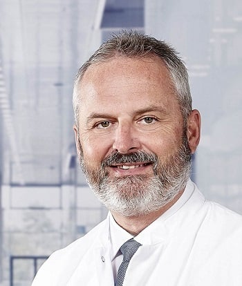 Portrait shot of Prof Gebhard