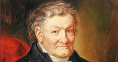 Historic profile shot of Ludwig von Hartmann