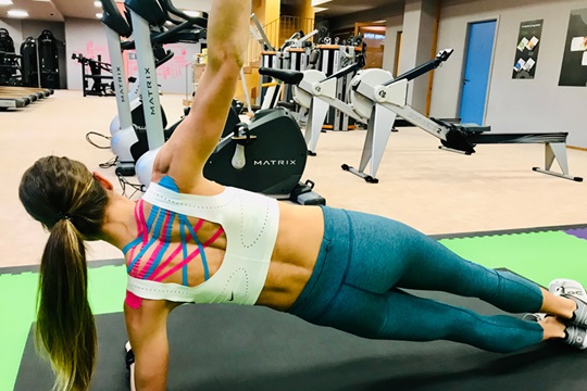 Marcela Joglová na tréningu 2