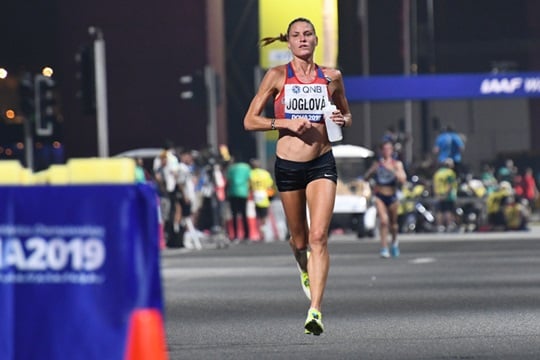 Marcela Joglová na MS v atletice 2019 v Dauhá
