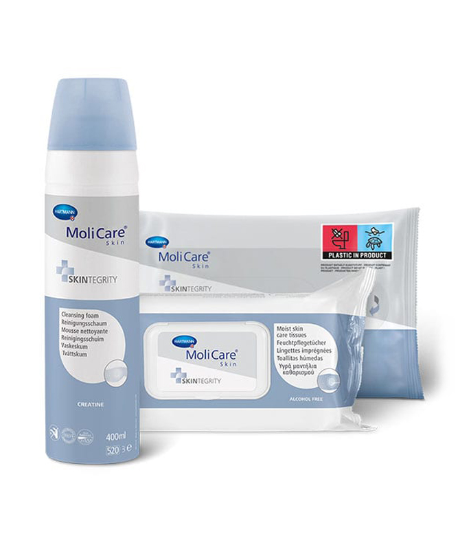 Clean range, with a pH balanced formula which helps to preserve the skin's acid protection mantle