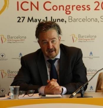 Howard Catton speaking at conference