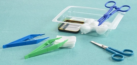 A product image of some MediSet components.