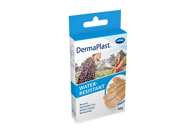 Abbildung der DermaPlast® WATER-RESISTANT Produktpackung