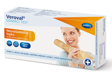 Domácí test Veroval - Nesnášenlivost lepku