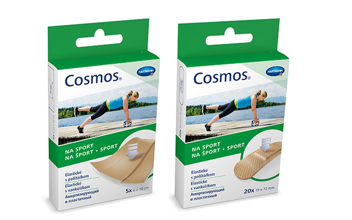 Balenie náplastí Cosmos Na šport od HARTMANN