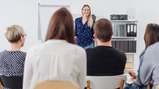 Teilnehmer einer Schulung