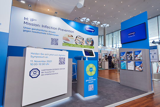 Messestand Freiburger Kongress 2021