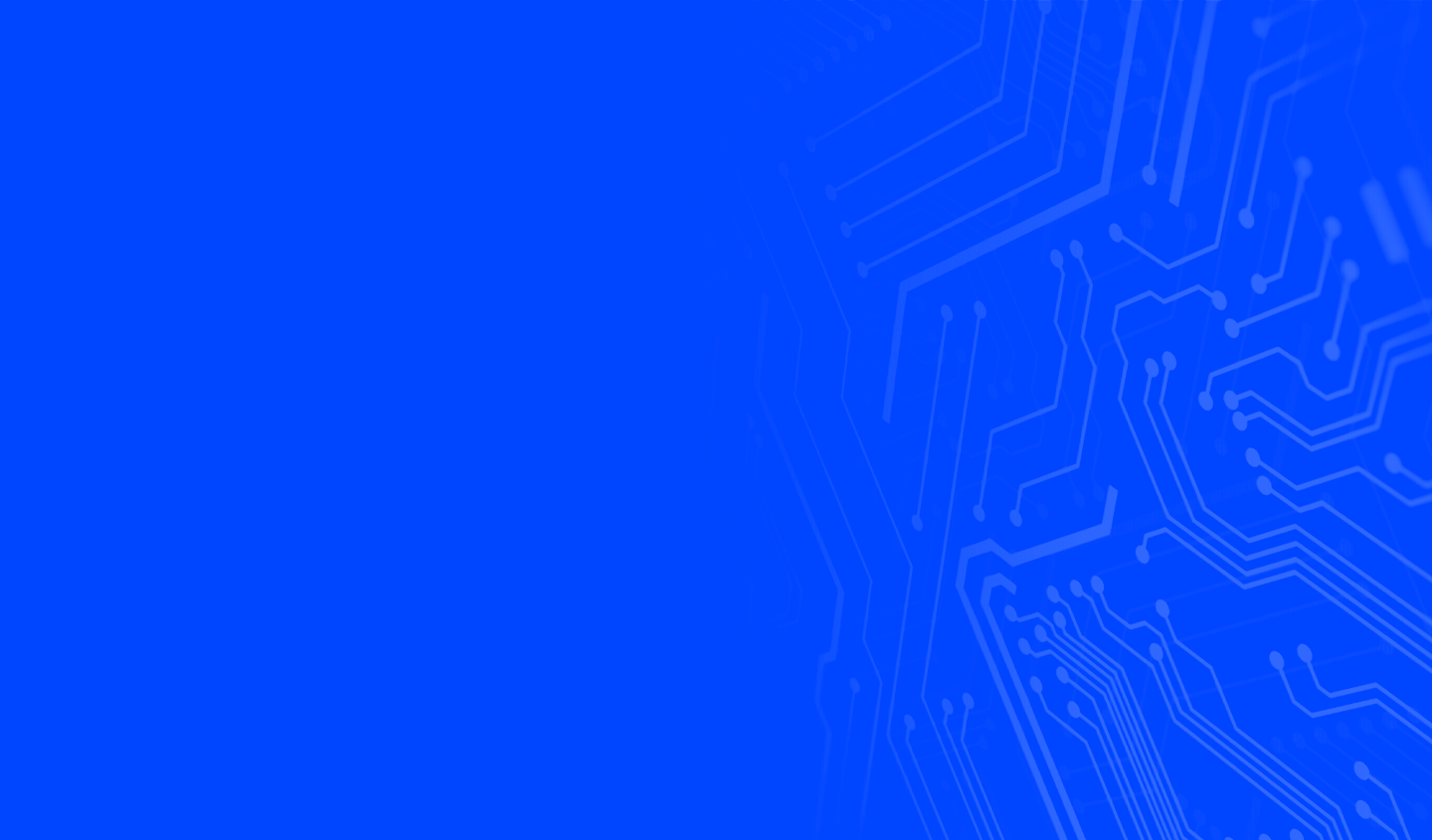 bright blue Megateaser mit Leiterplattenverbindung im Hintergrund