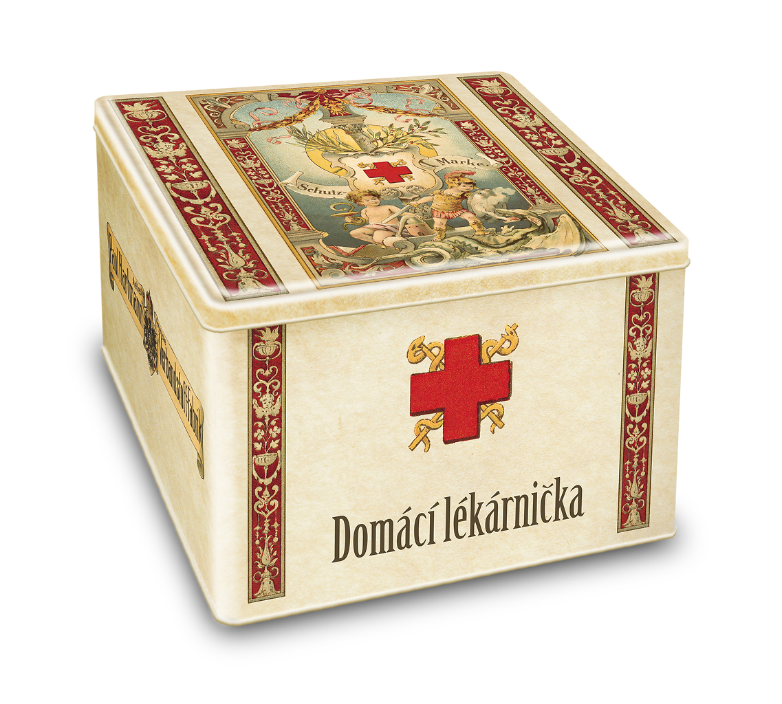 Domáca lekárnička s historickými motívmi HARTMANN dokladuje dlhoročnú históriu spoločnosti