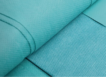 Detail dvouvrstvé krycí roušky pro operační výkony Foliodrape Protect