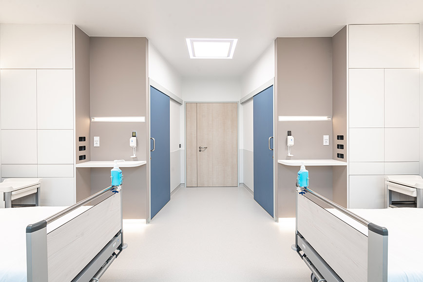 KARMIN two-bed patient room