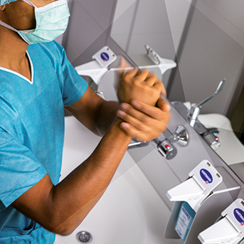 Klinik Händedesinfektion