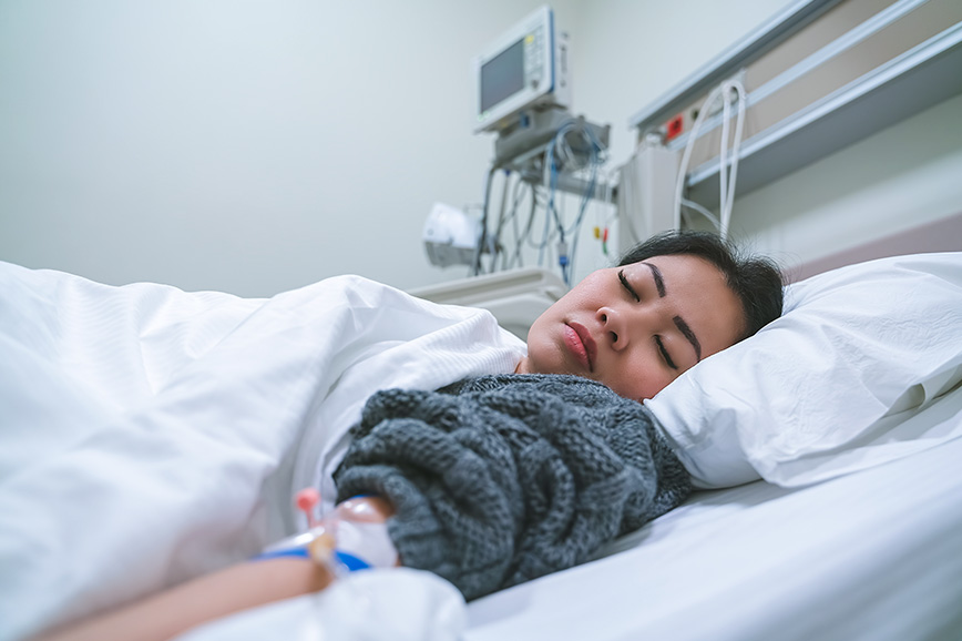 The fear of an infection escalating into septicaemia is agonising