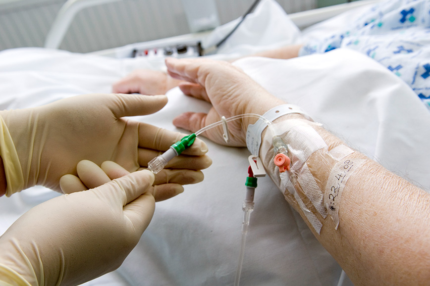 Setting venous access — a routine procedure