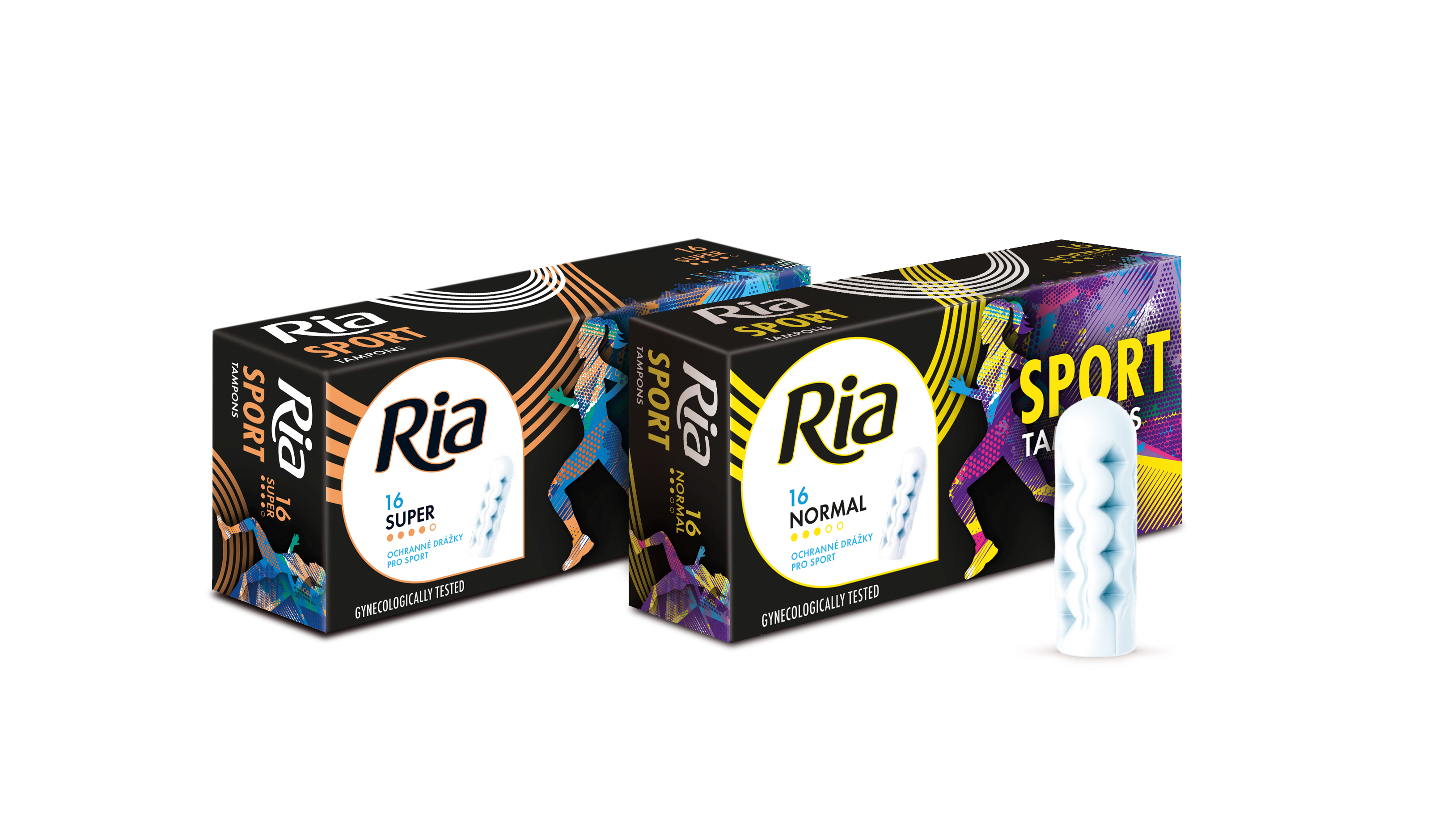 Ria tampóny SPORT od HARTMANN vás podrží a nezradí ani při intenzivních pohybových aktivitách a sportu.