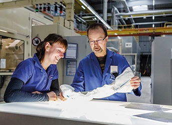 Produktion von Inkontinenzprodukten