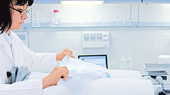 MoliCare Test an Dummy