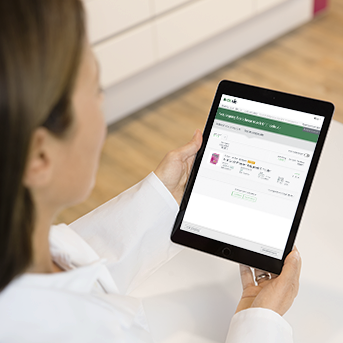 INCOAID auf Tablet