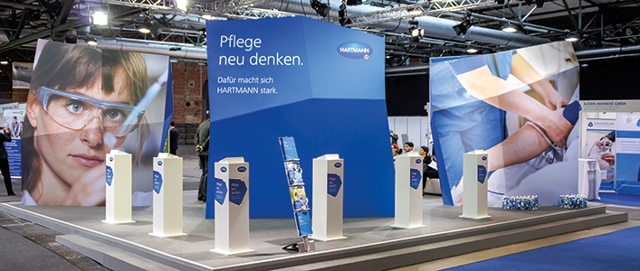 HARTMANN-Stand beim Deutschen Pflegetag 2016 in Berlin