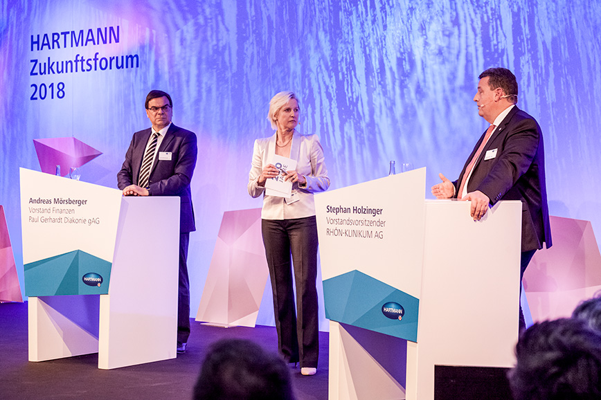 Zukunftsforum Diskussionsrunde Oekonomie vs. Medizin