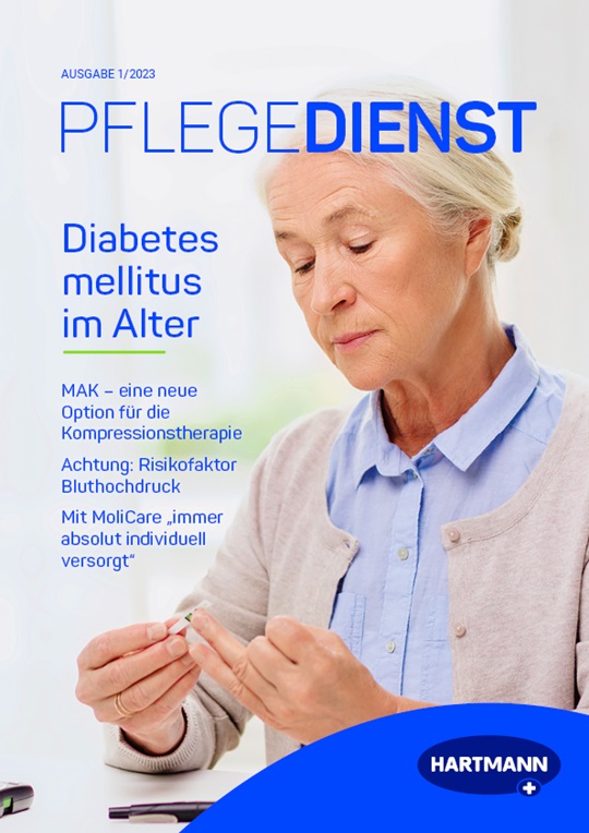Pflegedienst 1/2023 Cover