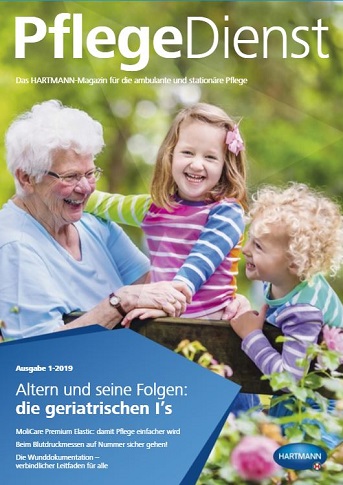 Zeitschrift Pflegedienst HARTMANN