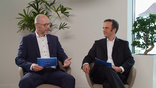 MIchael Zaiser (iinks) und Magnus Bodmer (rechts)