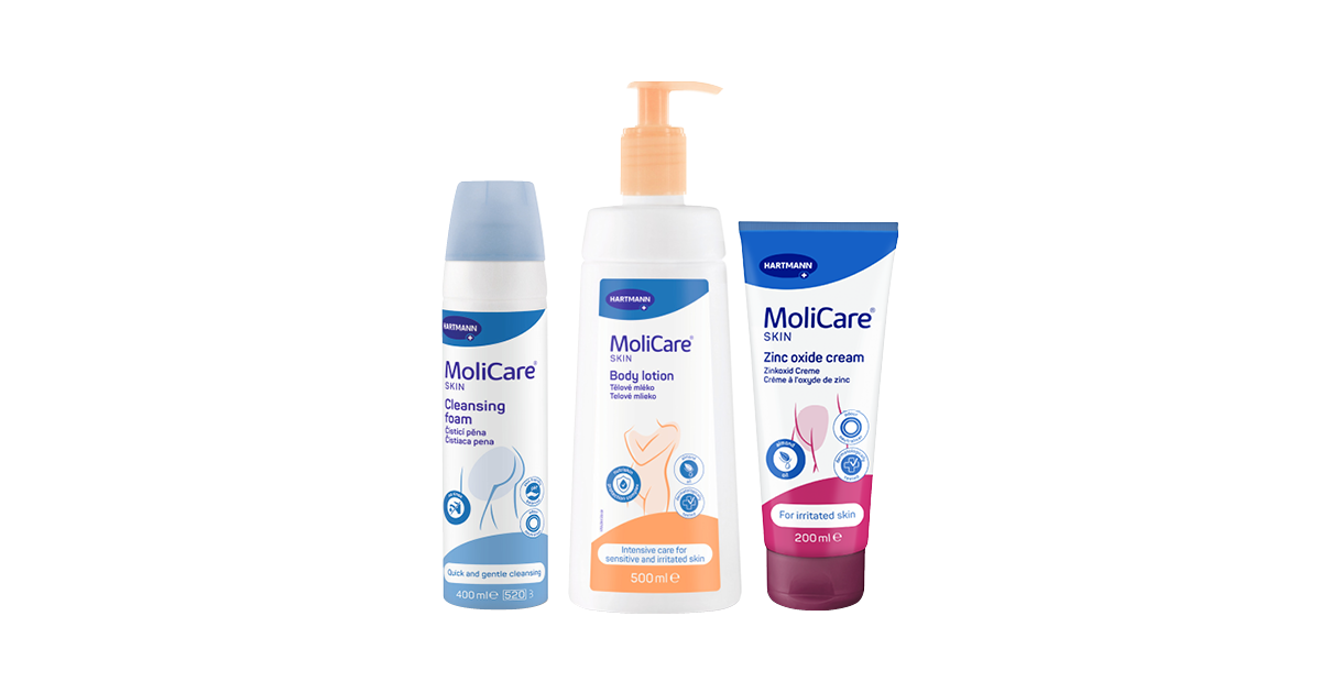 Kosmetyki pielęgnacyjne MoliCare Skin - HARTMANN Polska