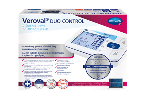 Veroval cisnieniomierz duo control - HARTMANN