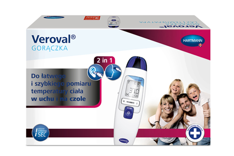 Veroval termometr goraczka - HARTMANN