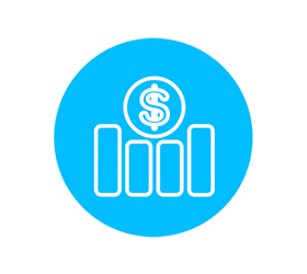 Icono de gestión económica - Plan Cooper - HARTMANN