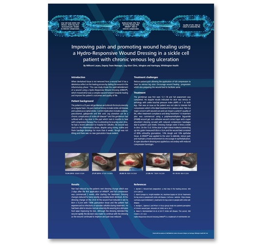 Poster image overview written by Deputy Team Leader, Millicent Laryea and supported by HARTMANN UKI