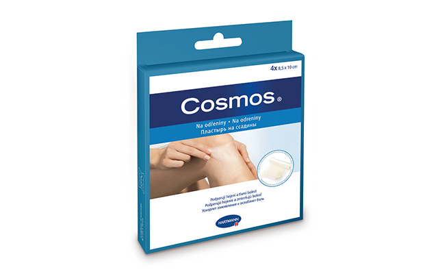 Balenie náplastí Cosmos Na odreniny od HARTMANN