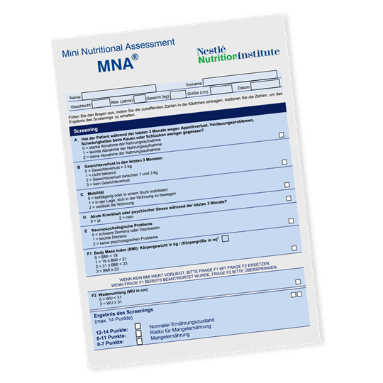 MNA Testbogen