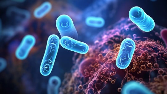 Escherichia Coli , E. Coli Bacterial Strains, Health and Food Safety microcosm, organismal and human biology science and research.