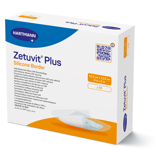 Zetuvit Plus Silicone Border Packshot