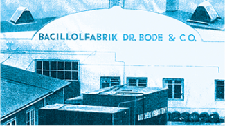Historisches Foto der Bacillol® Fabrik.
