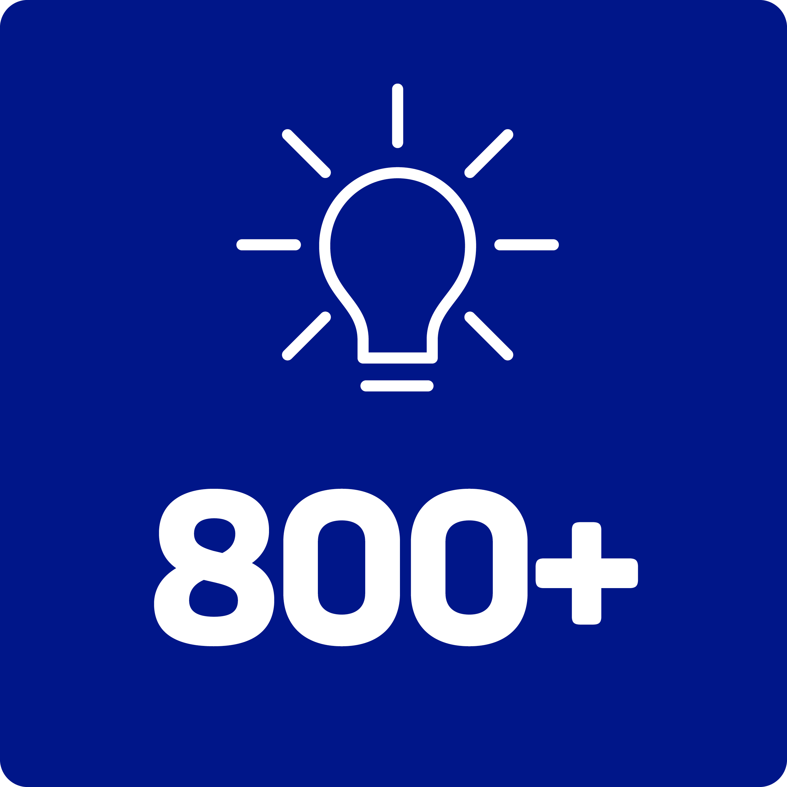 Icon light bulb