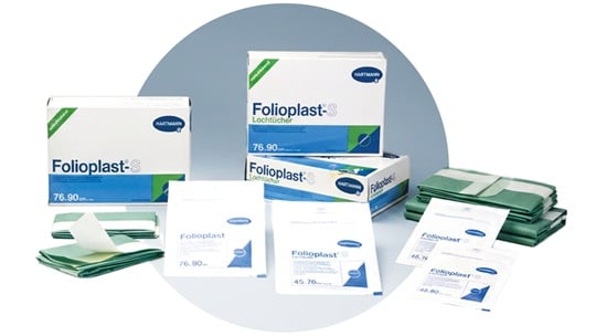 Historic Folioplast packagings