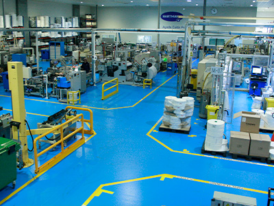 PAUL HARTMANN S.A. Centro de producción y desarrollo de apósitos para el tratamiento de heridas - HARTMANN España
