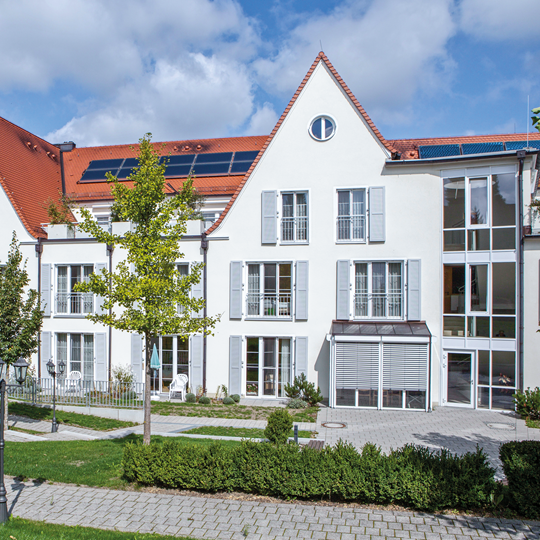 Außenansicht des Seniorenheims St. Josef
