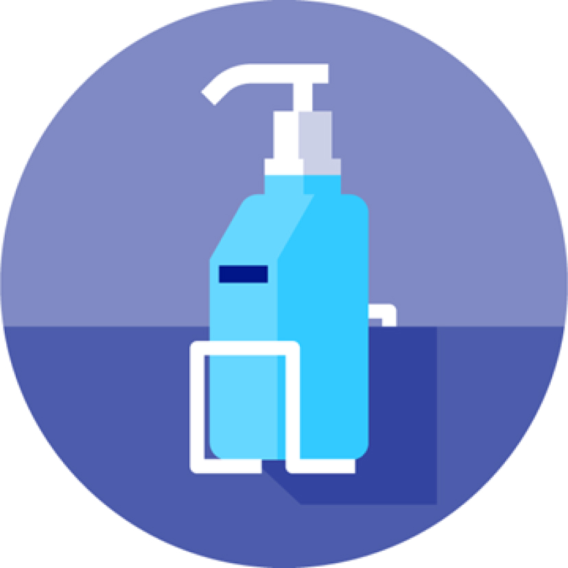 Illustration of Sterillium® bottle.