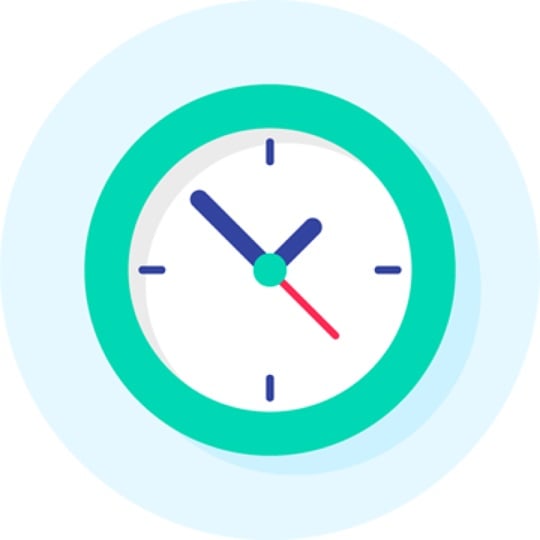 Illustration of a clock.