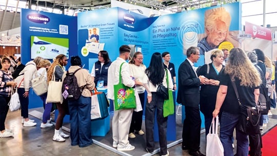 Messestand HARTMANN Pflege Plus