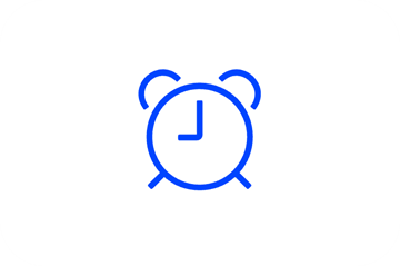 Icon of a clock