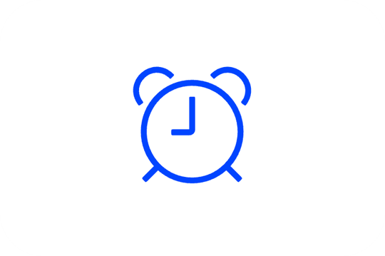 Icon of a clock